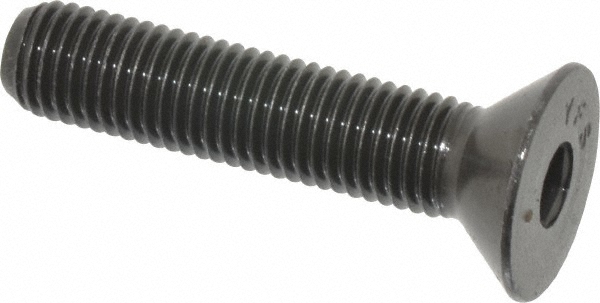 Value Collection 211187PR Flat Socket Cap Screw: 5/16-24 x 1-1/2" Long, Alloy Steel, Black Oxide Finish Image
