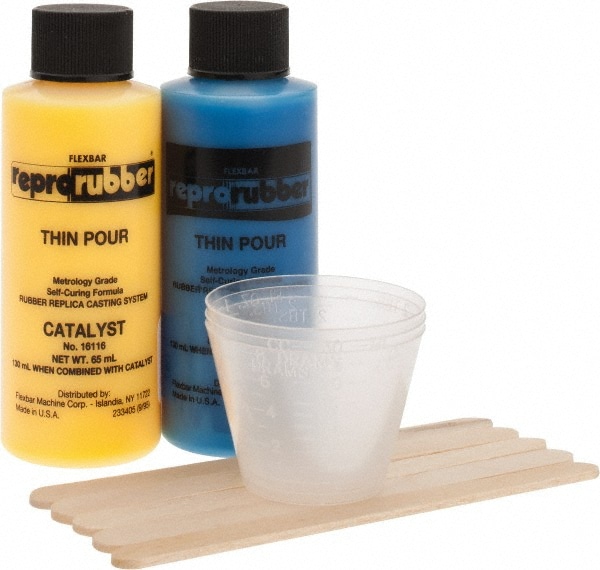 Flexbar 16116 Thin Pour Casting Material Kit: 130 ml 