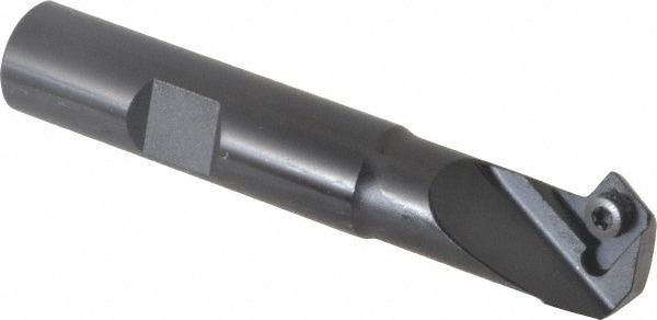 30° Lead Angle, 0.46" to 0.787" Cut Diam, Indexable & Chamfer End Mill