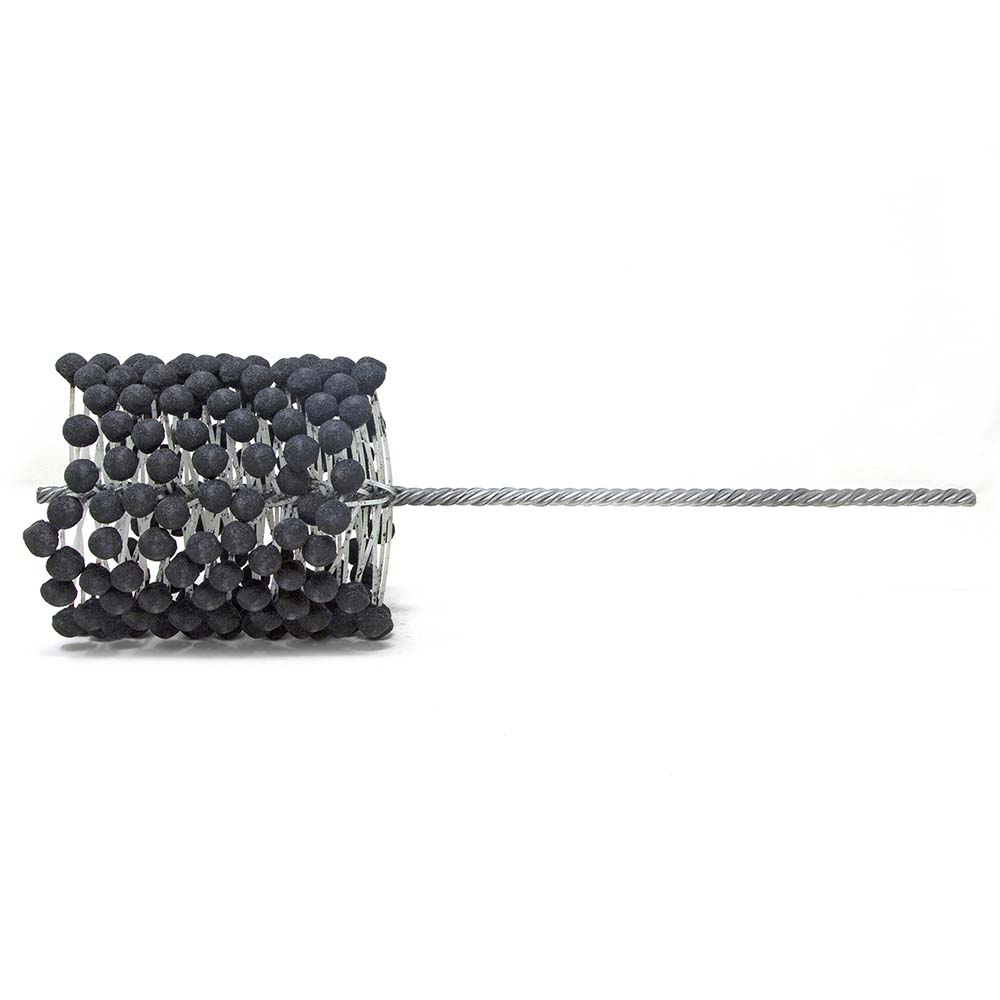 Flexible Cylinder Hone: 5" Max Bore Dia, 120 Grit, Silicon Carbide - 17-1/2" OAL