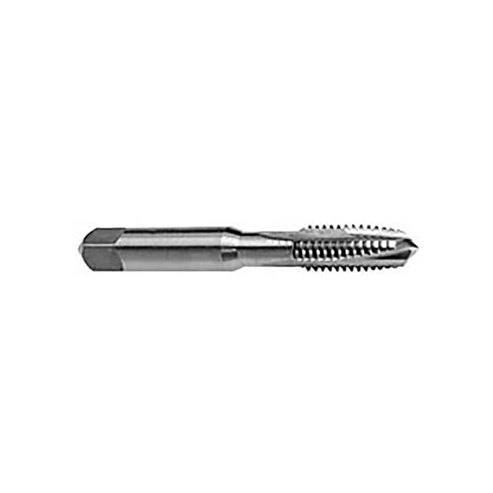 Spiral Point Tap: #10-32, UNF, 3 Flutes, Plug, 2B, High Speed Steel, Bright Finish