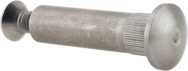 #10-32 Thread Screw & Barrel, Flat Head, Phillips Drive, Stainless Steel Tamper Resistant Security Sex Bolt & Binding Post