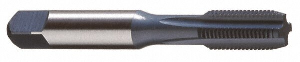 1/4-28 Modified Bottoming RH 3B H3 Nitride/Oxide Powdered Metal 4-Flute Straight Flute Machine Tap