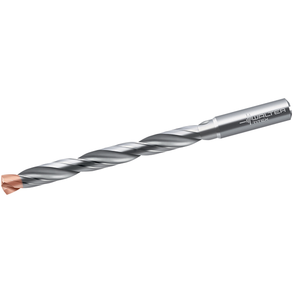 WalterTitex Jobber Length Drill Bit 5.1 mm Dia, 140 °, Solid