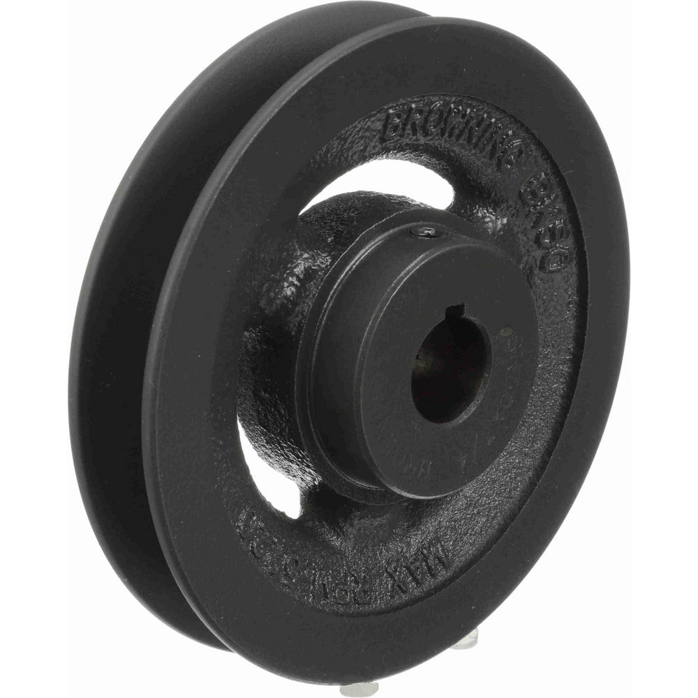 Browning BK50X3/4 3/4" Bore Diam, 5" OD, Finished Bore Single Groove Sheave Image