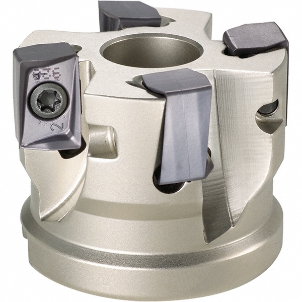 Iscar 3104621 2-1/2" Cut Diam, 1" Arbor Hole Diam, 0.642" Max Depth, Indexable Square-Shoulder Face Mill Image