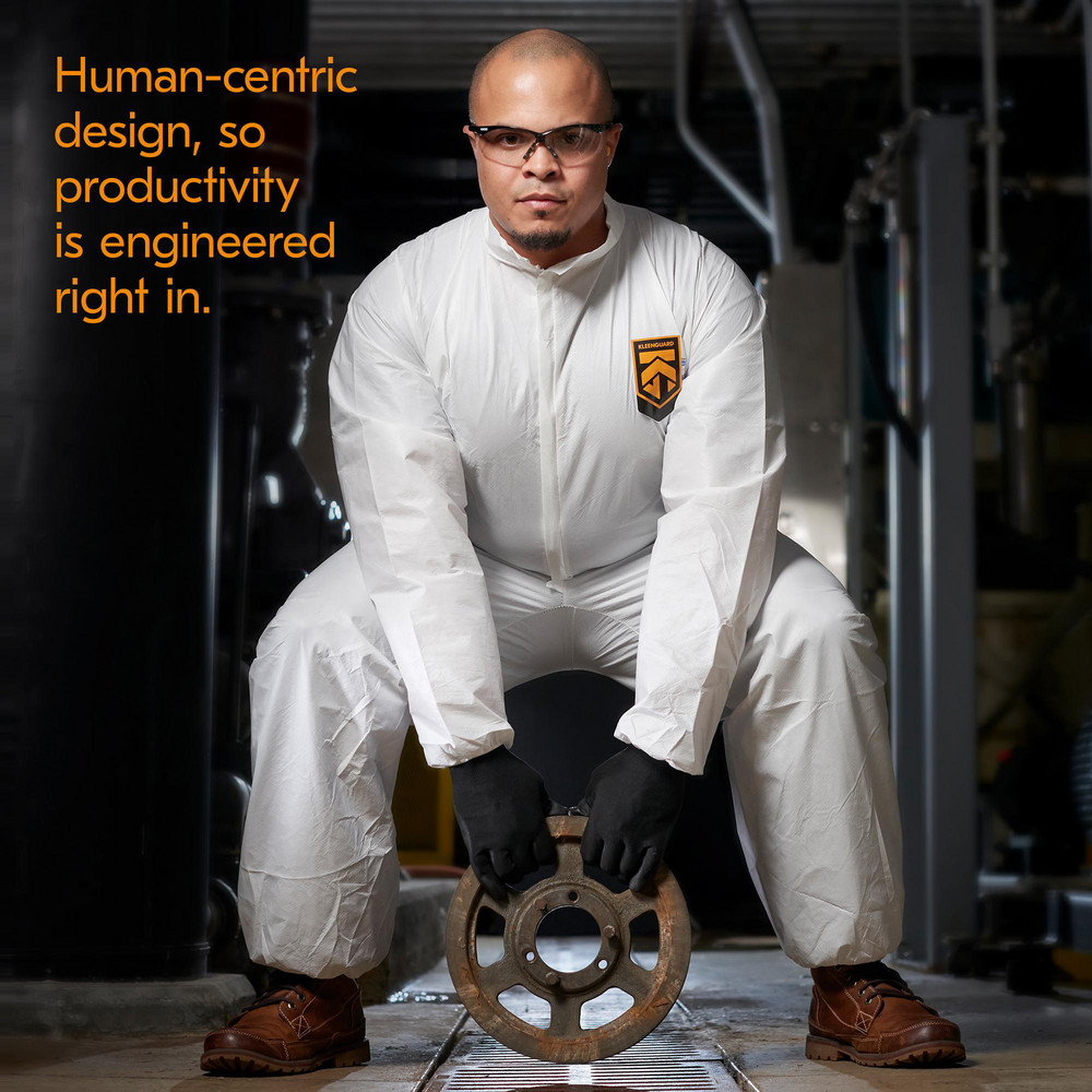 KleenGuard - Disposable Coveralls: Liquid & Splash Protection, Size 2X ...