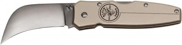 Klein Tools 44006 2-5/8" Blade, 6-1/8" OAL, Sheepsfoot Blade Pocket Knife 