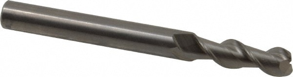 Kennametal 3658882 Corner Radius End Mill: 1/4" Dia, 3/4" LOC, 0.03" Radius, 2 Flutes, Solid Carbide Image