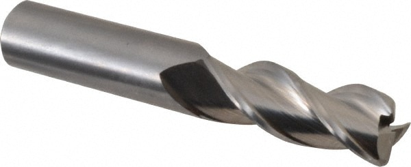 Kennametal 3658834 Corner Radius End Mill: 1/2" Dia, 1-1/4" LOC, 0.06" Radius, 3 Flutes, Solid Carbide Image