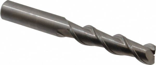 Kennametal 3658912 Corner Radius End Mill: 1/2" Dia, 2" LOC, 0.06" Radius, 2 Flutes, Solid Carbide Image