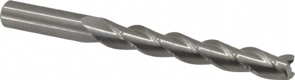 Kennametal 5051949 Corner Radius End Mill: 3/8" Dia, 2-1/2" LOC, 0.03" Radius, 3 Flutes, Solid Carbide Image