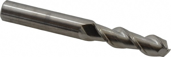 Kennametal 3876394 Corner Radius End Mill: 1/2" Dia, 1-1/2" LOC, 0.03" Radius, 2 Flutes, Solid Carbide Image