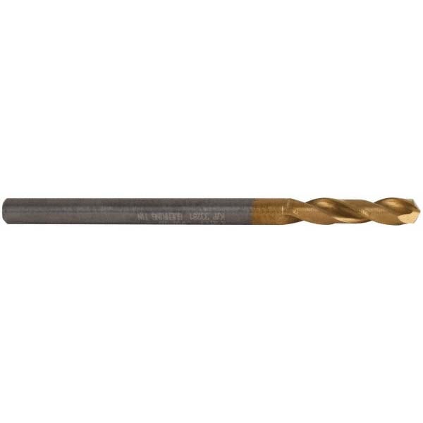 Screw Machine Length Drill Bit: 0.1181" Dia, 140 °, Solid Carbide