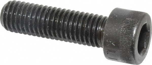 Made in USA .10C35KCS Low Head Socket Cap Screw: M10 x 1.5, 35 mm Length Under Head, Socket Cap Head, Hex Socket Drive, Alloy Steel, Black Oxide Finish Image