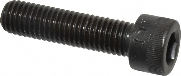 Made in USA .10C40KCS Low Head Socket Cap Screw: M10 x 1.5, 40 mm Length Under Head, Socket Cap Head, Hex Socket Drive, Alloy Steel, Black Oxide Finish Image