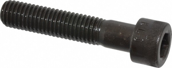 Made in USA .10C50KCS Low Head Socket Cap Screw: M10 x 1.5, 50 mm Length Under Head, Socket Cap Head, Hex Socket Drive, Alloy Steel, Black Oxide Finish Image