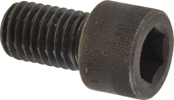 Made in USA .12C20KCS Low Head Socket Cap Screw: M12 x 1.75, 20 mm Length Under Head, Socket Cap Head, Hex Socket Drive, Alloy Steel, Black Oxide Finish Image