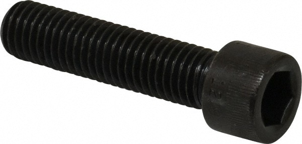 Made in USA .12C50KCS Low Head Socket Cap Screw: M12 x 1.75, 50 mm Length Under Head, Socket Cap Head, Hex Socket Drive, Alloy Steel, Black Oxide Finish Image