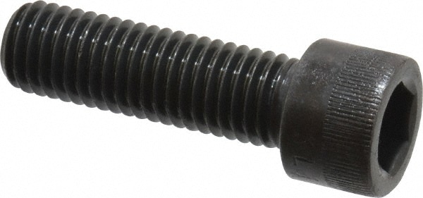 Made in USA .12C40KCS Low Head Socket Cap Screw: M12 x 1.75, 40 mm Length Under Head, Socket Cap Head, Hex Socket Drive, Alloy Steel, Black Oxide Finish Image