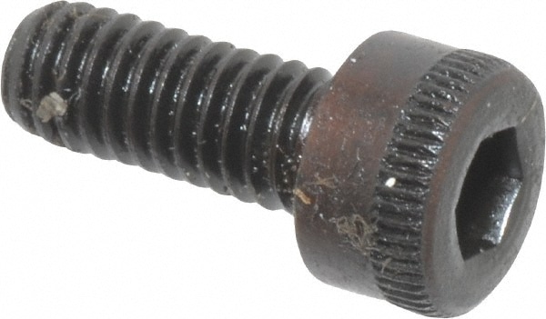 Made in USA .4C10KCS Low Head Socket Cap Screw: M4 x 0.7, 10 mm Length Under Head, Socket Cap Head, Hex Socket Drive, Alloy Steel, Black Oxide Finish Image