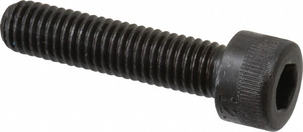 Made in USA .8C35KCS Low Head Socket Cap Screw: M8 x 1.25, 35 mm Length Under Head, Socket Cap Head, Hex Socket Drive, Alloy Steel, Black Oxide Finish Image