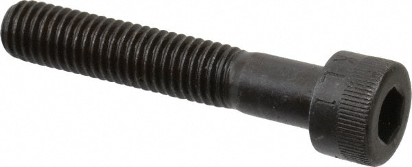 Made in USA .8C45KCS Low Head Socket Cap Screw: M8 x 1.25, 45 mm Length Under Head, Socket Cap Head, Hex Socket Drive, Alloy Steel, Black Oxide Finish Image