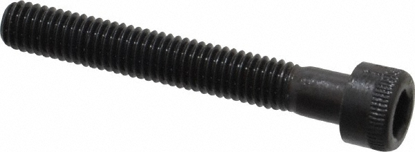 Made in USA 10F137KCS Low Head Socket Cap Screw: #10-32, 1-3/8" Length Under Head, Socket Cap Head, Hex Socket Drive, Alloy Steel, Black Oxide Finish Image