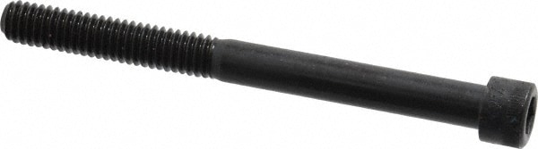 Made in USA 31C350KCS Low Head Socket Cap Screw: 5/16-18, 3-1/2" Length Under Head, Socket Cap Head, Hex Socket Drive, Alloy Steel, Black Oxide Finish Image