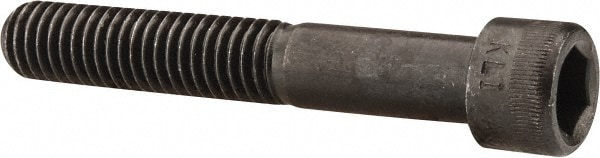 Made in USA 43C275KCS Low Head Socket Cap Screw: 7/16-14, 2-3/4" Length Under Head, Socket Cap Head, Hex Socket Drive, Alloy Steel, Black Oxide Finish 