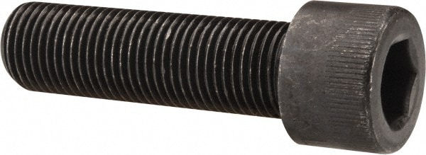 Made in USA 50F175KCS Low Head Socket Cap Screw: 1/2-20, 1-3/4" Length Under Head, Socket Cap Head, Hex Socket Drive, Alloy Steel, Black Oxide Finish 