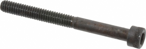 Made in USA 8C175KCS Low Head Socket Cap Screw: #8-32, 1-3/4" Length Under Head, Socket Cap Head, Hex Socket Drive, Alloy Steel, Black Oxide Finish Image