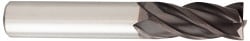 OSG HP441-5625-BN Ball End Mill: 0.5625" Dia, 1.125" LOC, 4 Flute, Solid Carbide Image