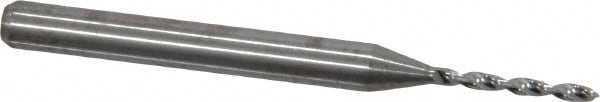 3/64", 130° Drill Point, 1/8" Shank Diam, Regular Spiral Circuit Board Drill Bit