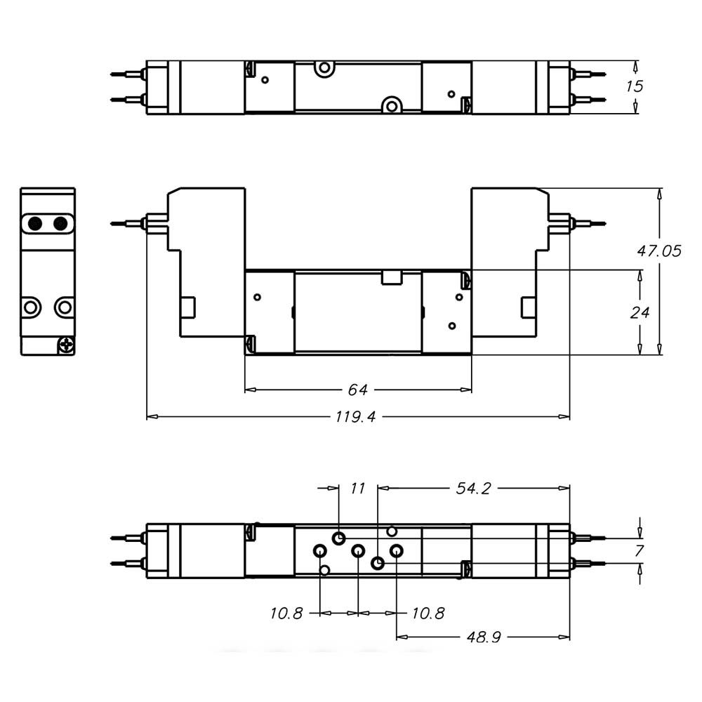 ARO/IngersollRand Solenoid Actuator, Solenoid Return, 2 Position