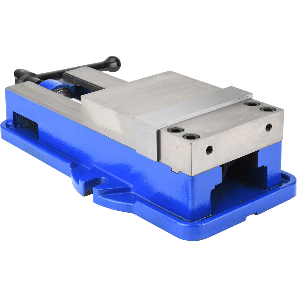 Machine Vise: 6" Jaw Width, Horizontal, Stationary Base