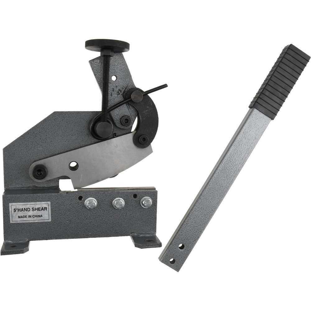 Enco - Bench Shears: Machine Style: Plate; Blade Length (Inch): 5 ...