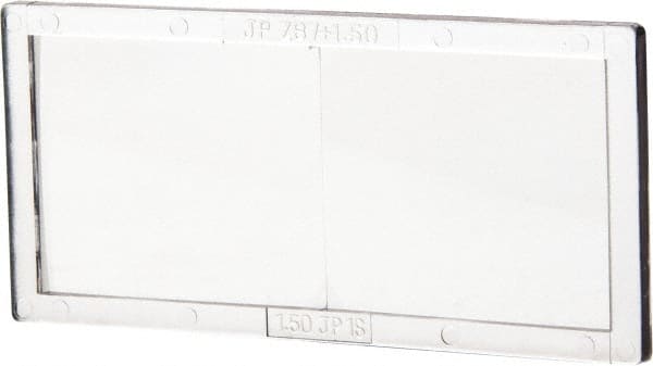 4-1/4" Wide x 2" High, Plastic Magnifier Plate