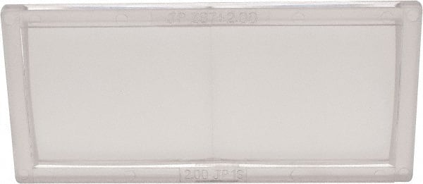 4-1/4" Wide x 2" High, Plastic Magnifier Plate
