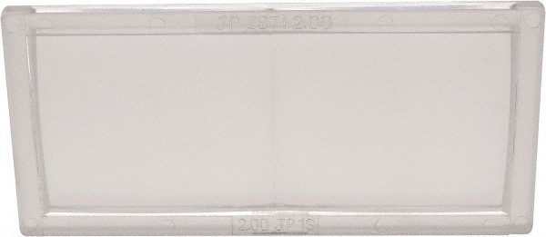 4-1/4" Wide x 2" High, Plastic Magnifier Plate