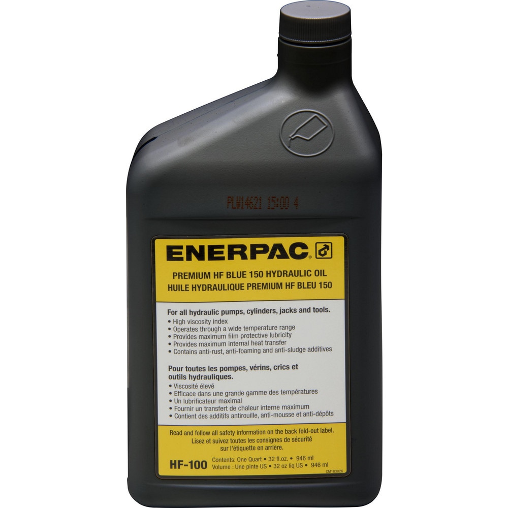 Hydraulic Machine Oil: ISO 32, 1 qt, Bottle