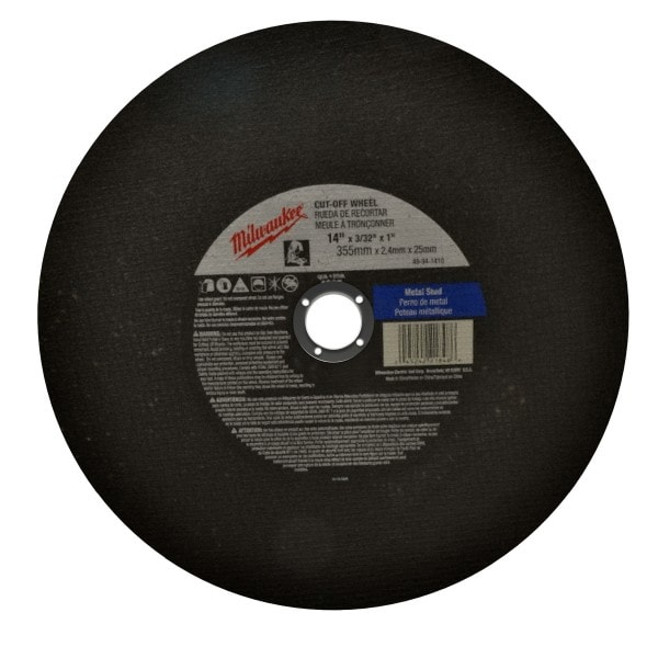 1//2/" Arbor Made in USA 6/" 60 Grit Aluminum Oxide Cutoff Wheel 0.06/" Thick 1...