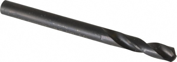 Screw Machine Length Drill Bit: 0.1875" Dia, 130 °, Cobalt