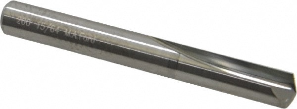 M.A. Ford® - Straight-Flute Drill Bit: 15/64″ Dia, 135 ° Point, Carbide -  00971150 - MSC Industrial Supply