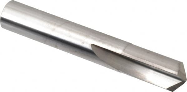 Straight Flute 1-1/8” Length of Cut 2-1/2” Overall Length 2 Flute Straight Flute Drill Bit Kodiak USA Made #4 Wire Diameter Solid Carbide Drill Carbide 