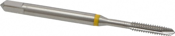 Guhring 9039010028450 Spiral Point Tap: #4-40, UNC, 3 Flutes, Plug, 2B, Cobalt, Bright Finish Image