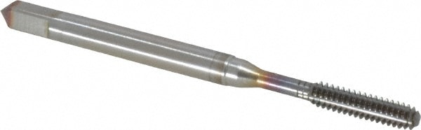 Guhring 9039430028450 Thread Forming Tap: #4-40, UNC, 2BX Class of Fit, Modified Bottoming, Cobalt, TiCN Finish Image