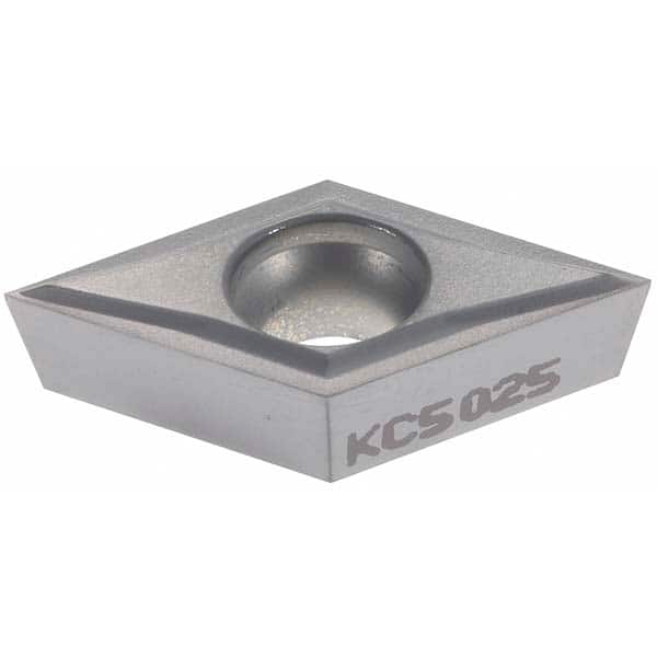 Turning Insert: DCGT325X0LF KC5025, Solid Carbide
