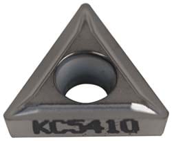 Turning Insert: TPGT2151LF KC5410, Solid Carbide