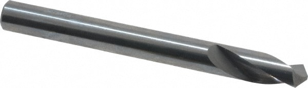 PART NO 3//8 Shank 90 Degree Uncoated USA17659 3//8 Solid Carbide N//C Spotting Drill